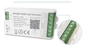 Controlador LED WiFi tuya para tira de LED, sistema de control inteligente, iluminación RGB rgbw con atenuadores remotos DMX, controlador led - Product Image 6