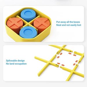 Tic Tac Toe Bolt orijinal 3-in-1 el bulmaca oyun konsolu araba binmek kurulu çocuklar için oyunlar ve yetişkinler için taşınabilir seyahat oyunları - Product Image 4