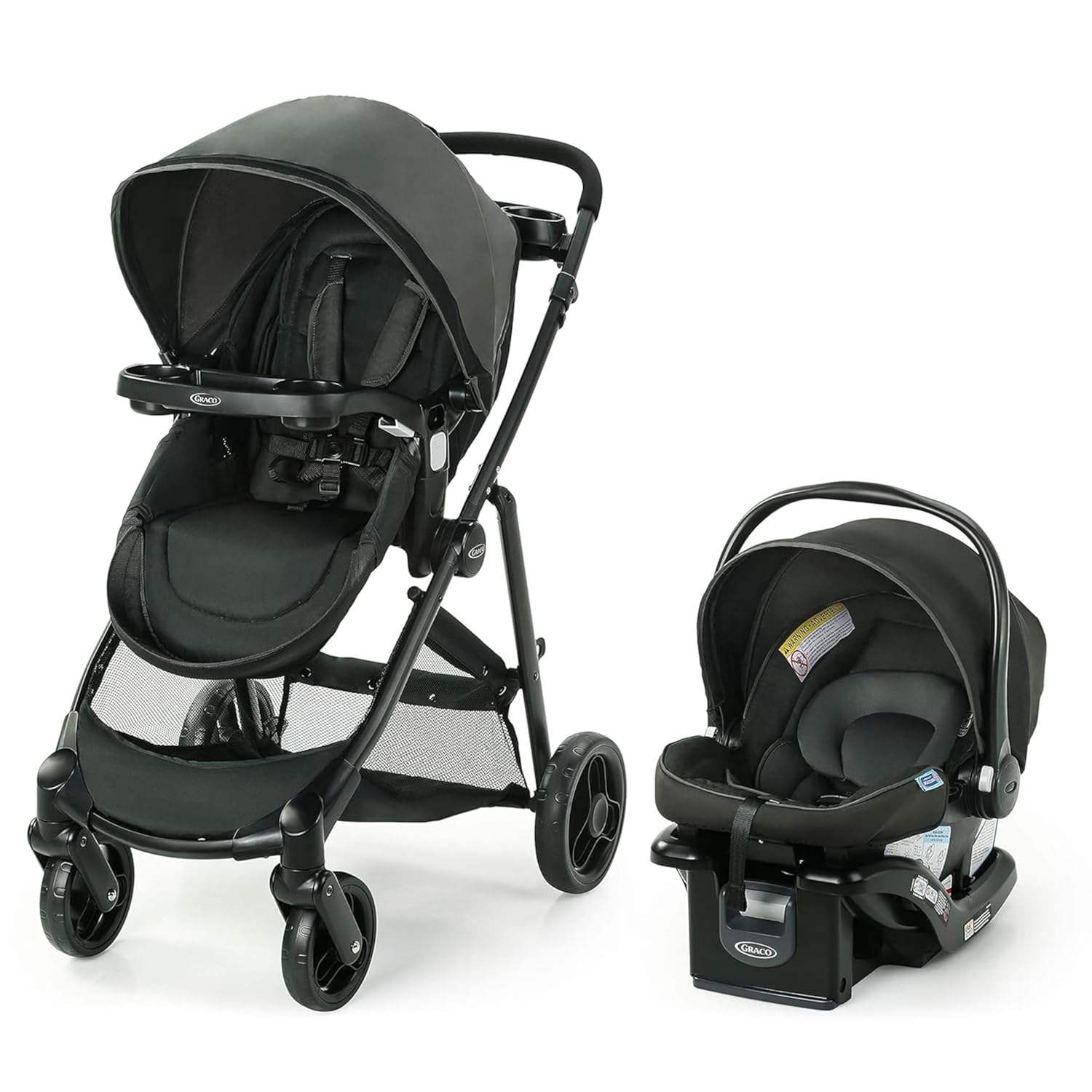 Canter-stroller + car seat