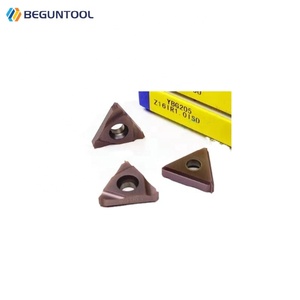 Inserto in carburo ZCC.CT 16ER 16IR 1.0 2.0 3.0 ISO 11W 14BSPT YBG205 inserti filettatura Z16ER Z16IR carburo di tungsteno lama ZCC - Product Image 3