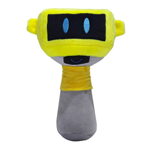 Sprunki Robot 2025 süper yumuşak peluş dolması yendi Sync oyuncak festivaller ve toplu Merch için yıkanmış tekniği - Product Image 3