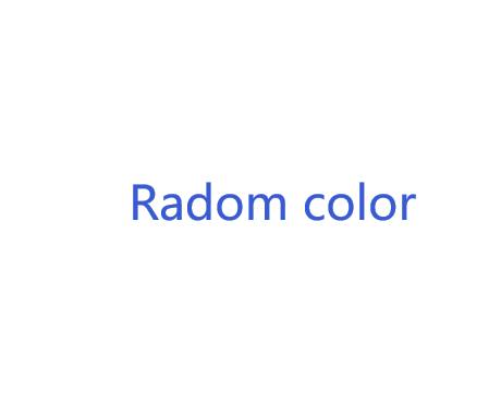 Color de Radomly