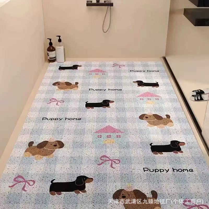 La maison du chien à carreaux bleus