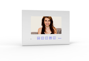 Sistema de intercomunicación de teléfono para puerta, monitor de 7 pulgadas, 4 + 2 cables, llamada directa, multi apartamento - Product Image 3