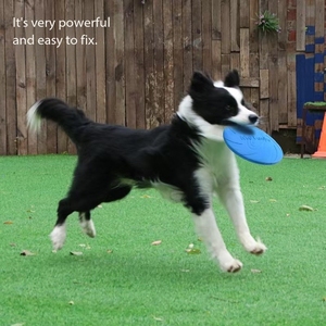 耐久性のあるフライングディスク犬用トレーニングスポーツ用標準競技用ゴム製玩具バイトレジスタントプレート水に浮かぶペット用玩具