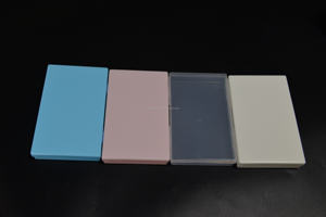 工厂可定制矩形透明文件铅笔收纳盒PP塑料耐用收纳盒 - Product Image 4