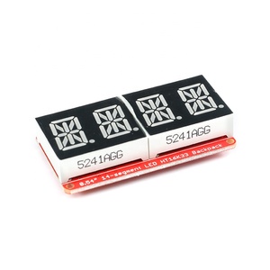 Rot Smaragdgrün Orange Farben 0,54 Zoll LED-Anzeige LED-Röhren I2C IIC 4 Bit Meter Digitales Röhren modul Für Arduino