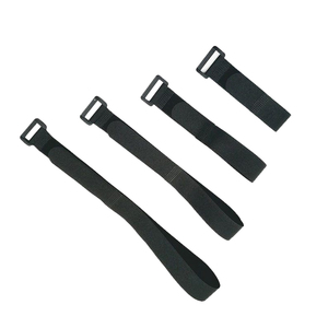 Correa ajustable de nailon impresa con logotipo de gancho y bucle personalizado de fábrica con correas de velcro - Product Image 2