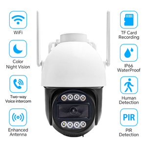 Ip66 20M 25M Ir LED 4Mp Ptz Ip Kamera Tf Lokaler Speicher mit Bewegungs erkennung und menschlicher Verfolgung - Product Image 2