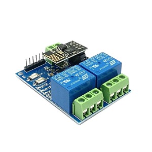 5V/12V ESP8266モノのインターネット用のデュアルWiFiリレーとスマートホームリモートスイッチモバイルアプリのリモートコントロールリレーモジュール - Product Image 2