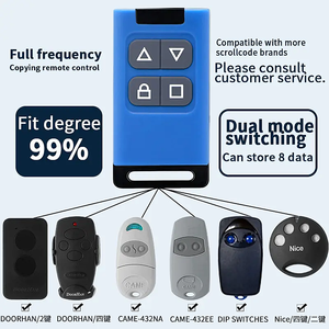 Ultimo design Multi frequenza DC12V 4 pulsanti duplicatore codice Clone universale Garage porta elettrica RF telecomando senza fili - Product Image 2