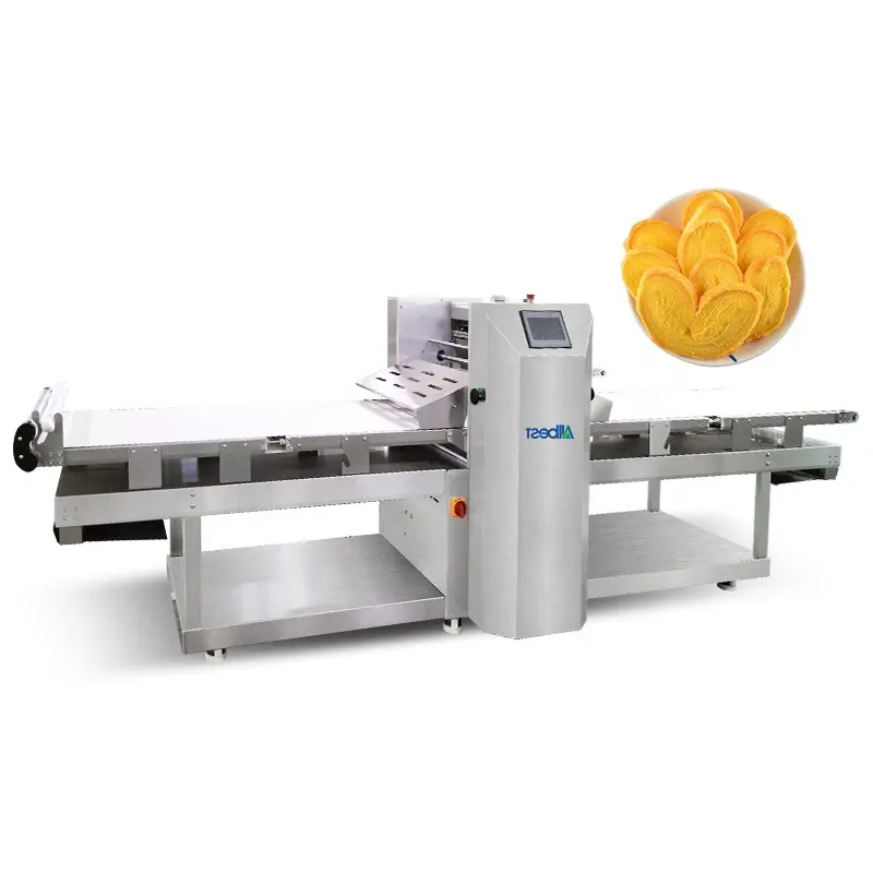 Macchina per pasticceria con accorciamento di pasta commerciale PlC per sfogliatrice per pane reversibile completamente automatica per panetteria