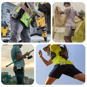 Đáng tin cậy K50 sạc fan hâm mộ: 5 tốc độ, 10000mAh, ngọn đuốc, lý tưởng cho hikers & xây dựng các trang web - Product Image 5