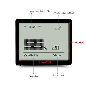 CH-908 Monitor di umidità interna sensore di temperatura e umidità misuratore di umidità di temperatura Display LCD termoigrometro - Product Image 2