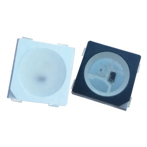 Beyaz/siyah sürüm WS2812 DC5V SMD diyot WS2812B IC WS2811 5V RGB LED çip WS2812B-V5 adresli led ışık kaynağı - Product Image 1