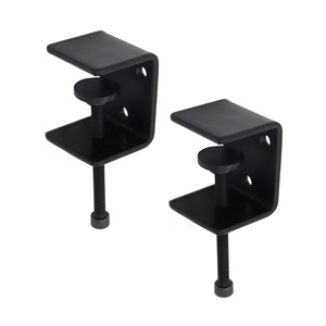 OEM สนับสนุนเหล็กลอยติดผนังชั้นวางปรับโต๊ะยึดโลหะวงเล็บ U - Product Image 1