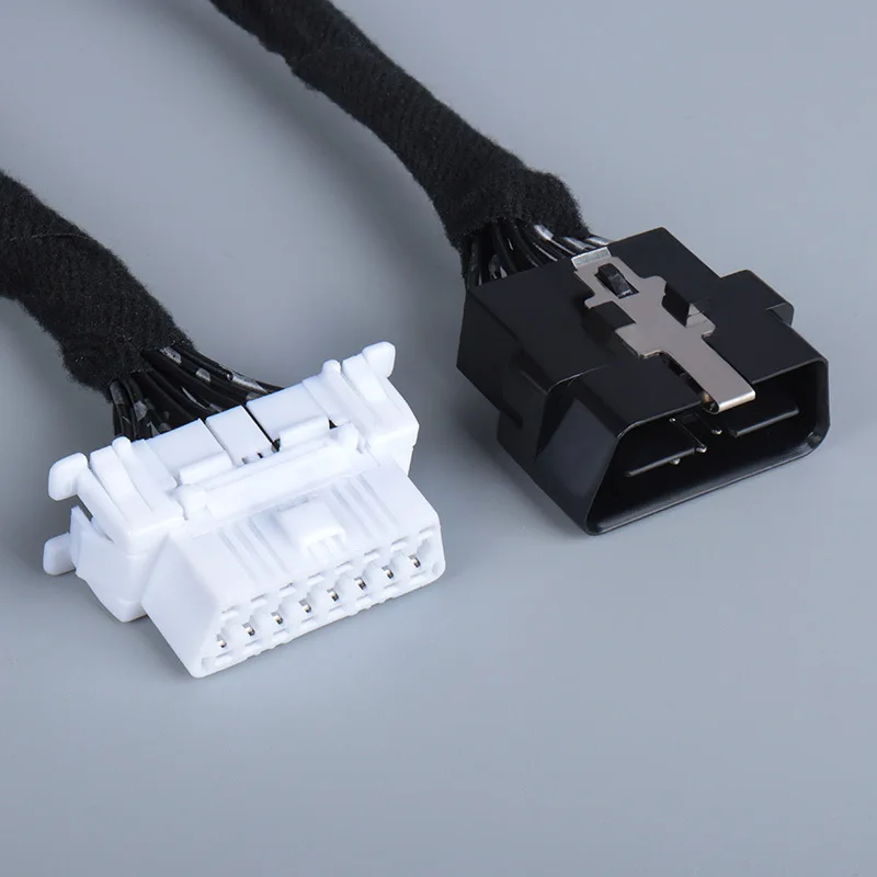 Card car OBD interface 16 pin 16 core full connection extension cable for easy refitting