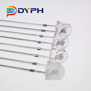 DyPh <strong>LED</strong> Through Hole Dip <strong>Led</strong> 4.8mm 5mm 8mm 0.06W 0.25W 0.5W 0.75W Red Blue Blue White Straw Hat <strong>Led</strong> Diode - Product Image 4