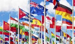 Factory Hot Sale Different Flags <strong>Poland</strong> England Ukrainian Flags 150 90