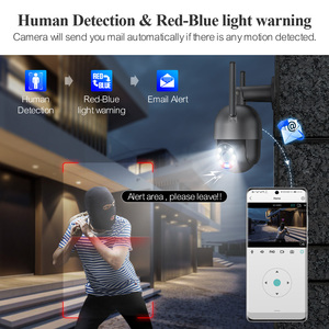 Tinosec Rabatt 4MP Outdoor Nachtsicht Sicherheit IP-Kamera 2K Zwei-Wege-Audio Wireless Wifi Home Security CCTV-Kamera - Product Image 6
