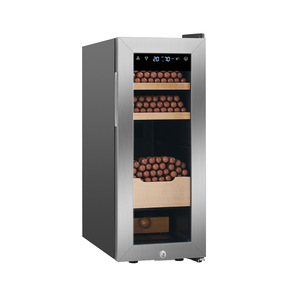 Cigar Humidor with Digital <strong>Humidity</strong> and Temp Control 200 Counts Capacity Cigar Cabinet with Spanish Cedar Wood Racks - Product Image 3