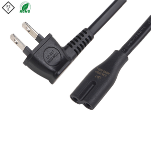 สายไฟ2ขาสำหรับคอมพิวเตอร์มาตรฐาน IEC C7 110V จากญี่ปุ่น - Product Image 5