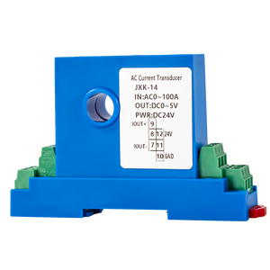 Sensor de corriente AC DC 0-10V 4-20mA Transmisor de corriente de salida Transductor de efecto Hall de CA de orificio dividido - Product Image 1