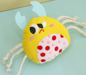 Venta al por mayor de felpa corta Catnip Cat Toy Gatos jugando juguetes con cuerda de Catnip - Product Image 5