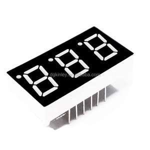 Rot 3-stelliges 0,40-Zoll-7-Segment-LED-Anzeigemodul 0, 4 3-stellige Sieben-Segment-LED-Anzeige