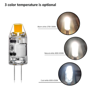 Sapphire Substrate COB 0705 <strong>LED</strong> <strong>1.5W</strong> AC/DC12V Compatible Electronic Transformer to Replace the 15W Halogen Bulbs <strong>G4</strong> COB <strong>LED</strong> Lamp