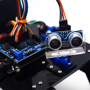 <strong>DIY</strong> <strong>Remote</strong> <strong>Control</strong> Smart Robot <strong>Car</strong> Kit 4WD Chassis Kit With Ultrasonic Module - Product Image 5