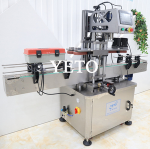 Yeti Mesin Penyegel Capping Otomatis, dengan Tutup Pengumpan untuk Mesin Capping Sekrup Otomatis Botol Kaca