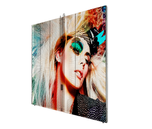 P3.91 P7.81 Envisual <strong>Led</strong> Mesh IndoorTransparent Display Screen 1000mmx1000mm HD China 3500 Nits , <strong>Led</strong> Video Wall - Product Image 1