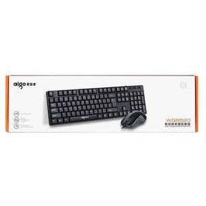 コンピュータ有線USBオフィスキーボードとマウスの組み合わせErgonomicteclados防水フィンガーマウスキーボード - Product Image 6