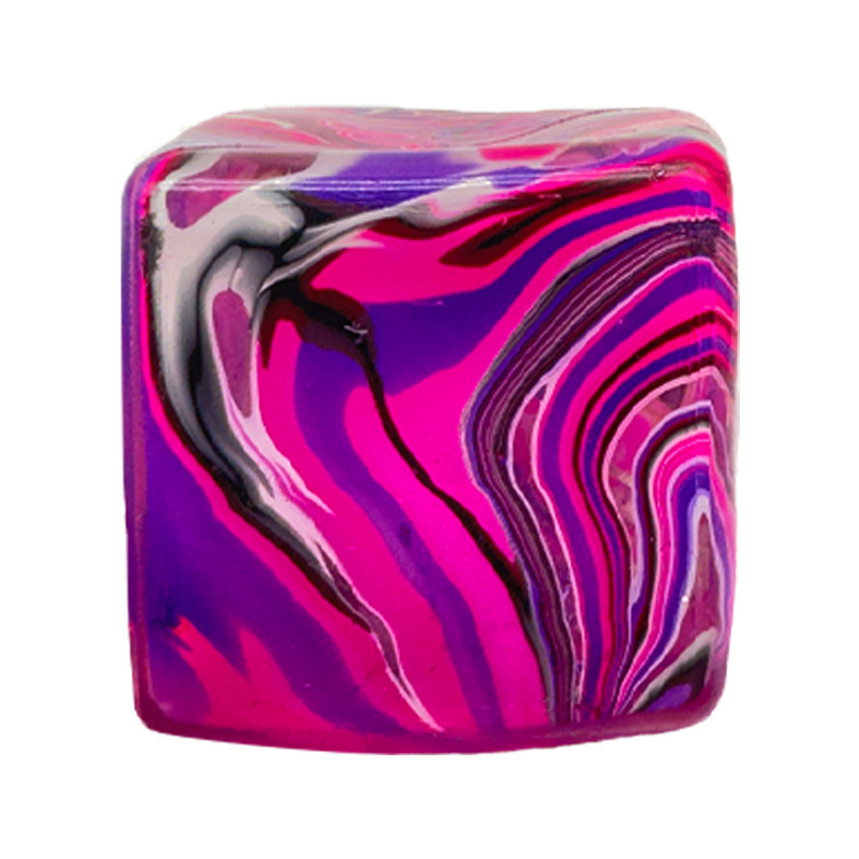 5.5cmFlow mark square purple
