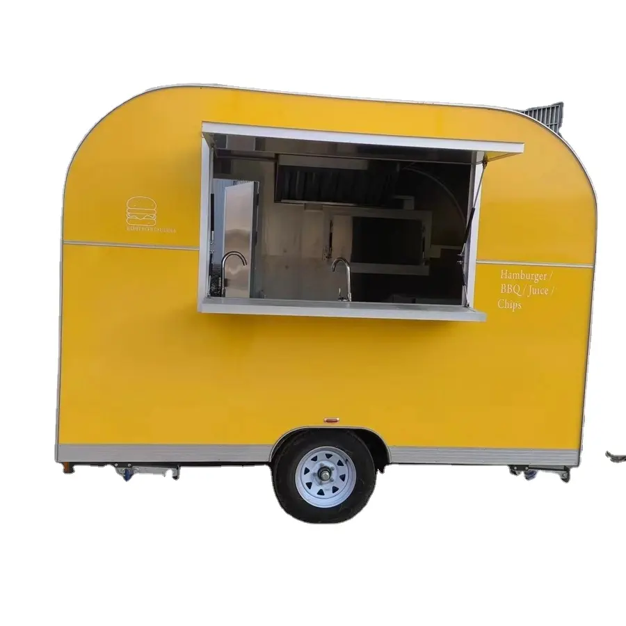 2024 Best Selling Top Quality Portable Food Carts for Food Food Truck