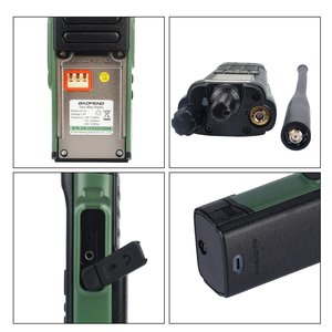 Baofeng 10W UV32 UV 32 32UV GPS Bluetooth APP Programmierung UHF VHF Walkie Talkie Multi Band Typ C Aufladen Amateur Funkgerät - Product Image 6