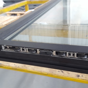 Fabrik Direkt verkauf Fenster antrieb durch Home Aluminium Schiebefenster mit Triple 3 Tracks Edelstahl Moskito netz