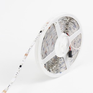 5050 RGB adresli LED şerit işık 60 LEDs/m WS2811 ucscommercial DMX512 P9813 DC12/24V ticari Rgb Led aydınlatma için programlanabilir - Product Image 2