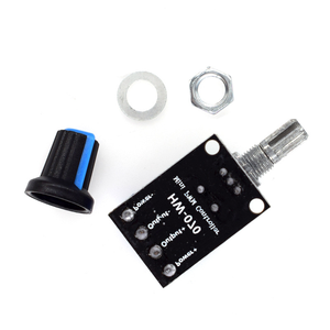 HW-070 PWM DC regolatore di velocità del motore 5V-16V12V interruttore di controllo della velocità 10A LED dimming modulo di controllo della velocità - Product Image 1