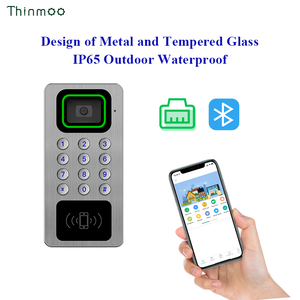 Thinmoo telecomandato in metallo intelligente impermeabile Scanner di codici QR con il sistema di controllo accessi APP gratuito per uso esterno