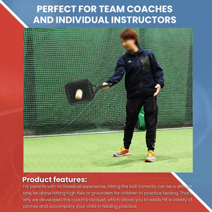 OEM/ODM Baseball/Baseball Fungo Racket for Coaches and Parents to Help Players Practice <strong>Hitting</strong> Grounders and <strong>Pop</strong> Flies - Product Image 6