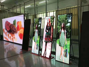 Portable P2.5 LED Poster Display - Smart <strong>Digital</strong> Advertising Screen with Wifi USB for Indoor/Outdoor Events and Retail - Product Image 5