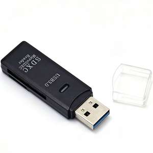 อะแดปเตอร์อ่านการ์ดหน่วยความจำ SYONG แบบพลาสติก USB 3.0 2 in 1 ความเร็วสูง สำหรับ Micro <span class=keywords><strong>SD</strong></span> SDXC TF T-Flash สำหรับพีซี - Product Image 6