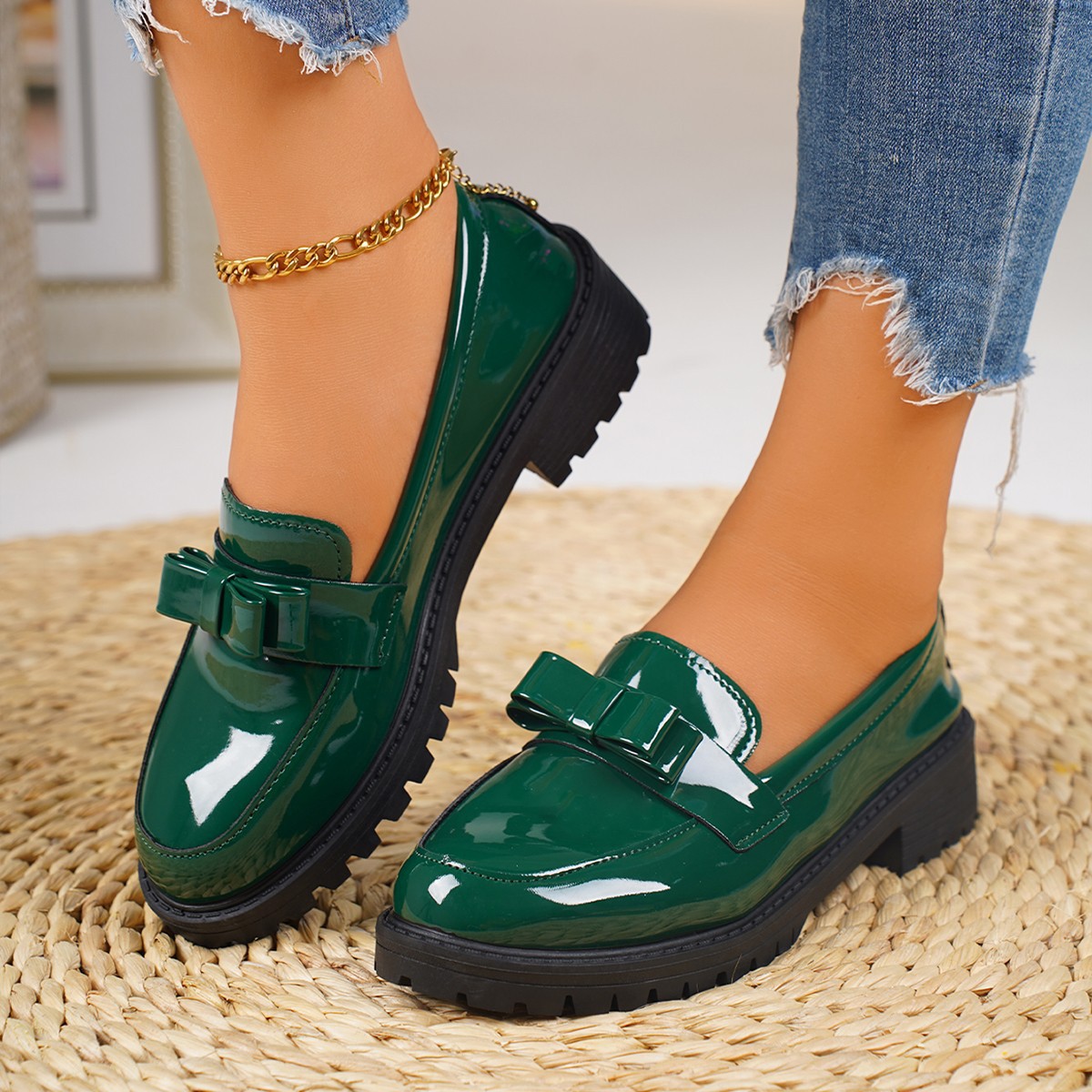 Nœud papillon vert