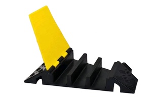Kapalı ve açık olay kullanımı 1 2 3 4 5 kanal dayanıklı kablo rampa kapak koruyucu kapak görev hortumu kablo tel parça koruyucu - Product Image 6