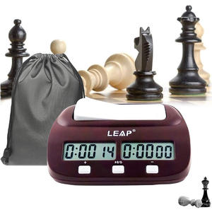 Timer digitale per scacchi Timer per giochi da tavolo timer con Bonus funzione di conto alla rovescia batterie incluse - Product Image 4