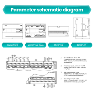 Siemens Thương hiệu Mới gốc CPU 1217c SIMATIC S7-1200 nhỏ gọn CPU PLC lập trình điều khiển 6es7217-1ag40-0xb0 - Product Image 6