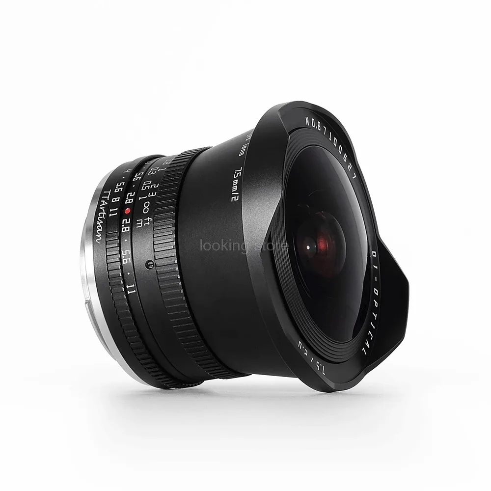 TTArtisan 7,5 мм F2 Увеличение Ручной фокус Рыбий глаз объектив для камеры Sony E Fuji X Canon M/R M4/3 Nikon Z Leica L Камера Новинка