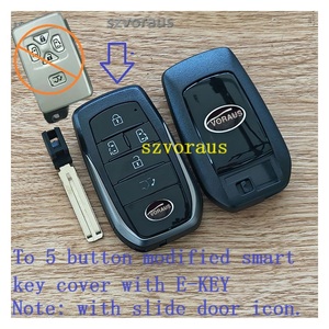 Szvoraus Toyota Corolla Fernbedienung 5 Taste Modifizierte Smart Key Cover Mit E-KEY Alphard Flip Key Für Toyota Key - Product Image 2